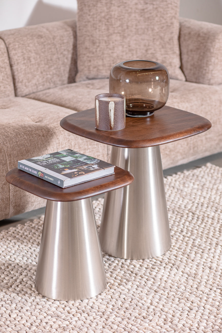 Cozy Silver Brown M Table