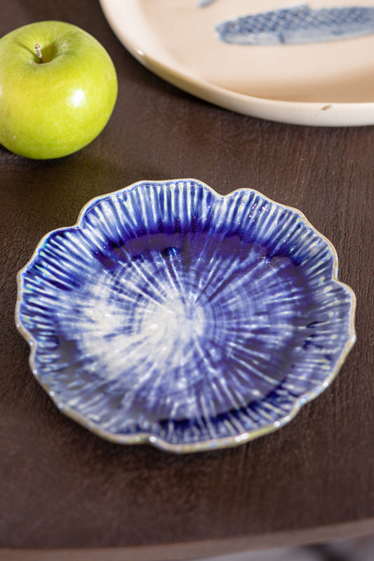 Serving Plate Genesis Blue - Pair