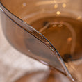 Glossy Cognac Chair