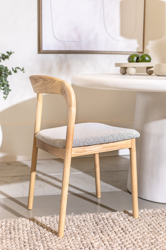 כיסא מרגו נטוראל ווייט