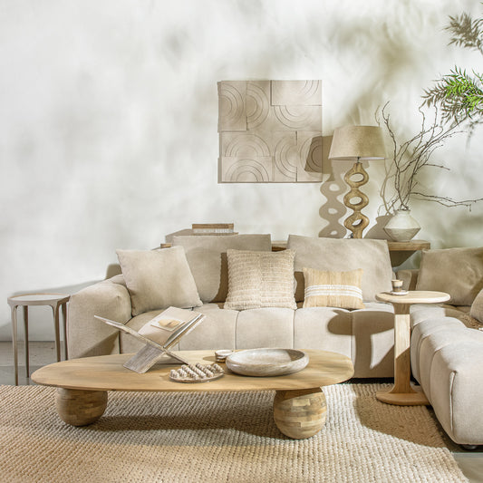 שולחן סוהו אובאל נטוראל