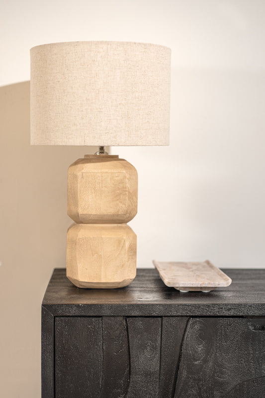 מנורה לוסט סטונס נטוראל בז'