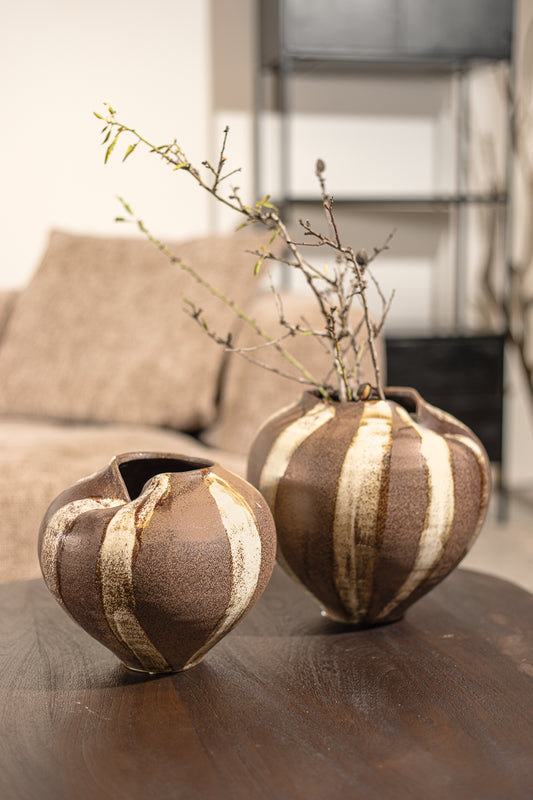 עציץ מונסון בראון S