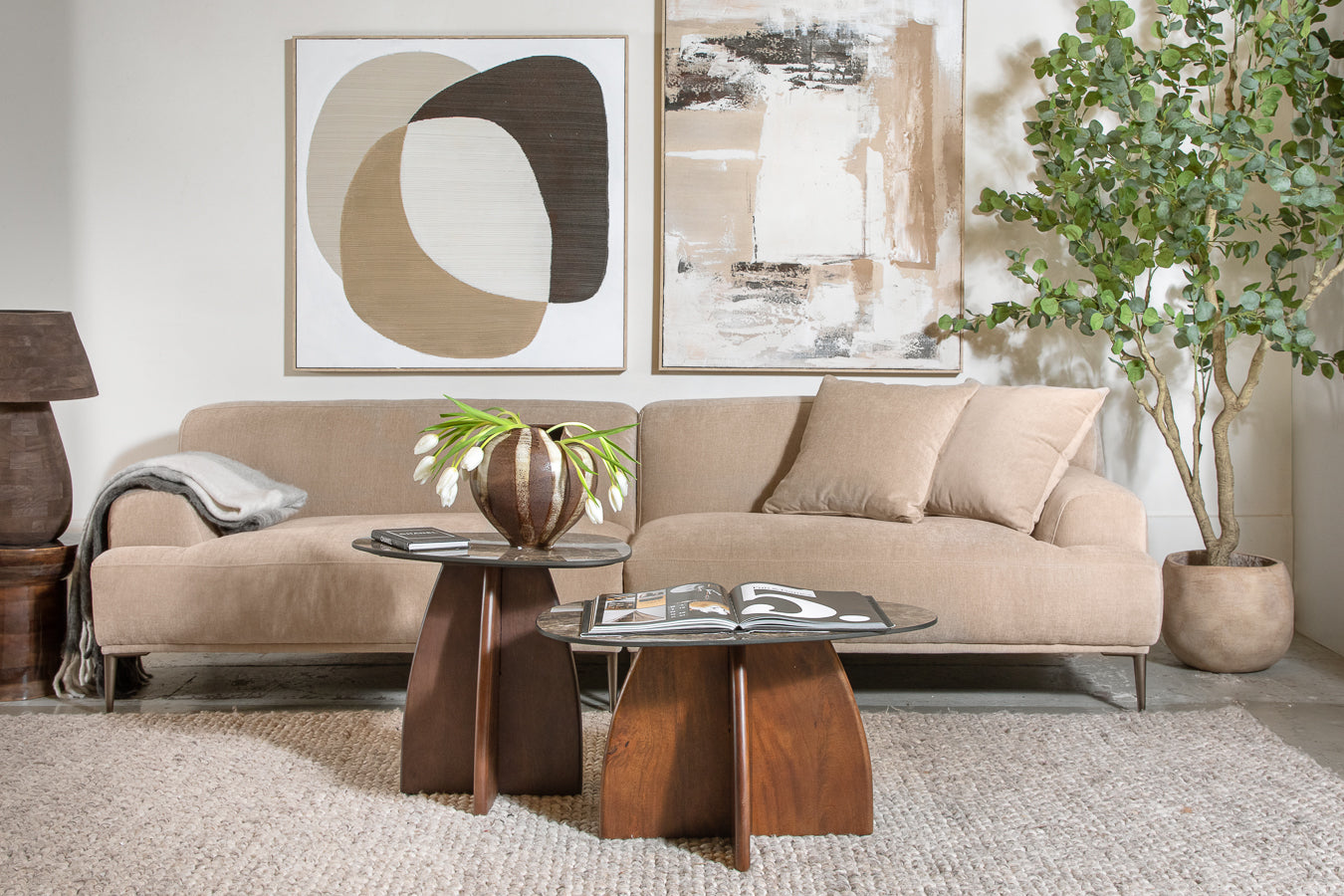 ספה פיבי סנד