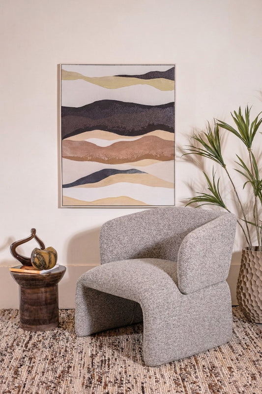 כורסה קמילה לייט גריי