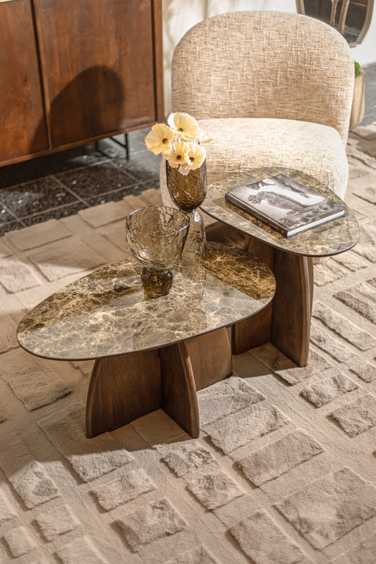 שולחן ספין סטון סמוק