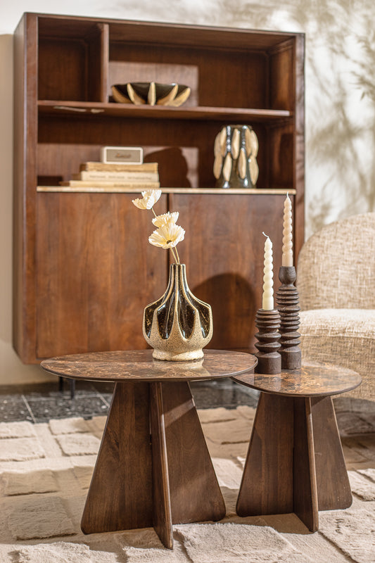 שולחן ספין סטון סינמון