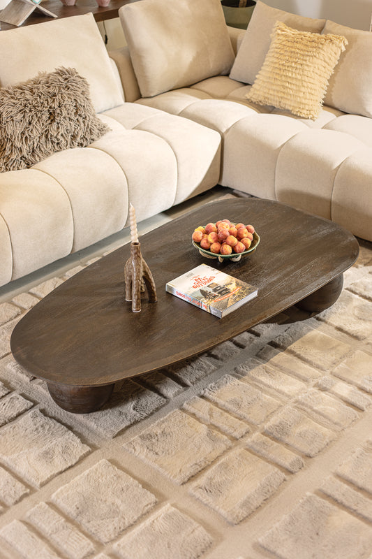 שולחן סוהו אובאל בראון