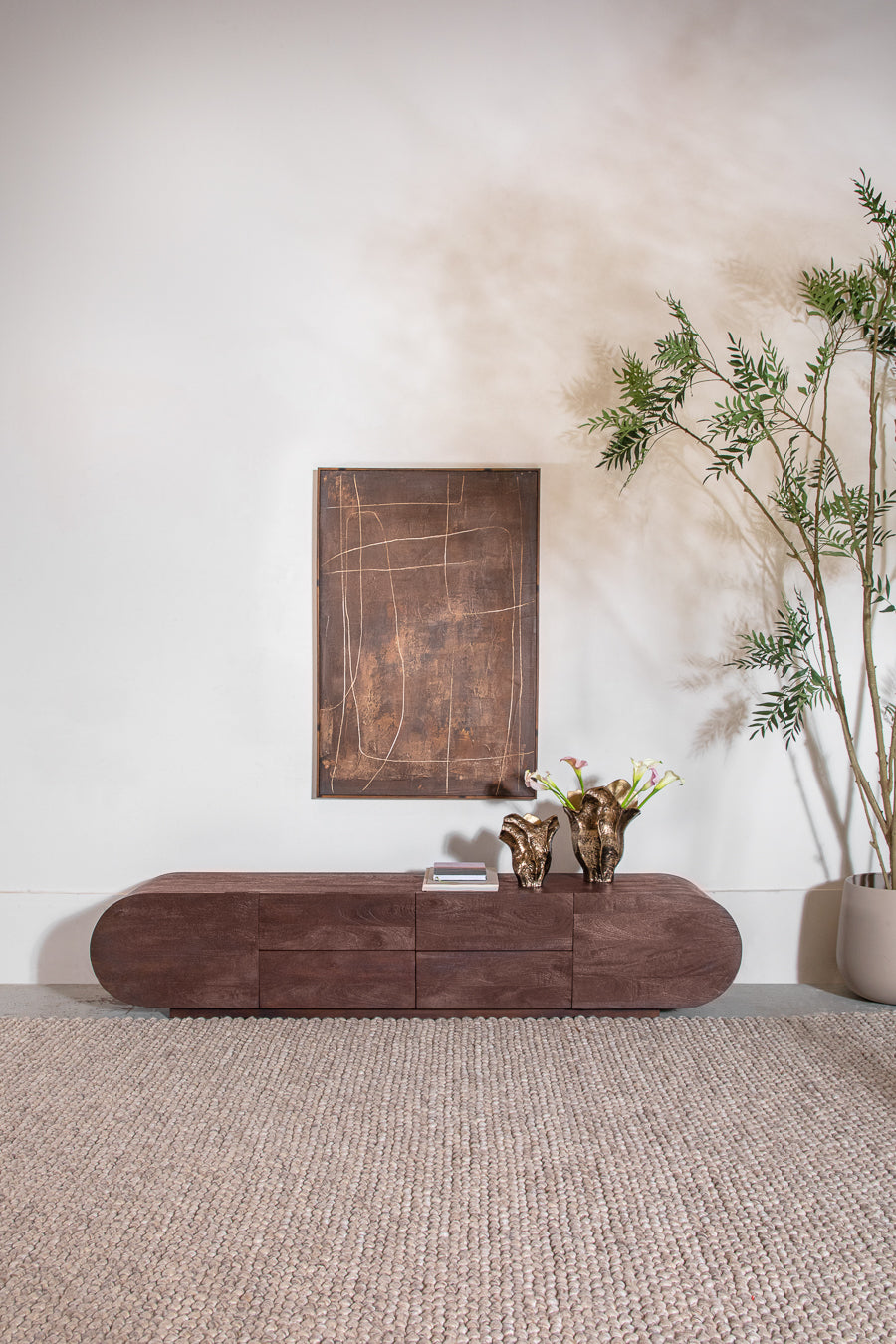 Studio Walnut Media Chest
