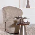 Cozy Silver Brown L Table