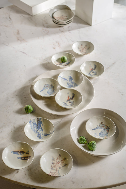 צלחת ZOO סי הורס-שישייה