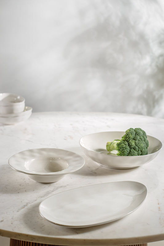 צלחת דיפ נורדיק ונילה - זוג