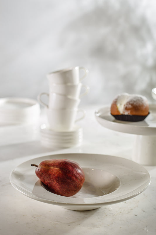 צלחות מולטי דיפ ונילה - רביעייה