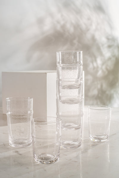 Recycled Glass Clear - Six Pack