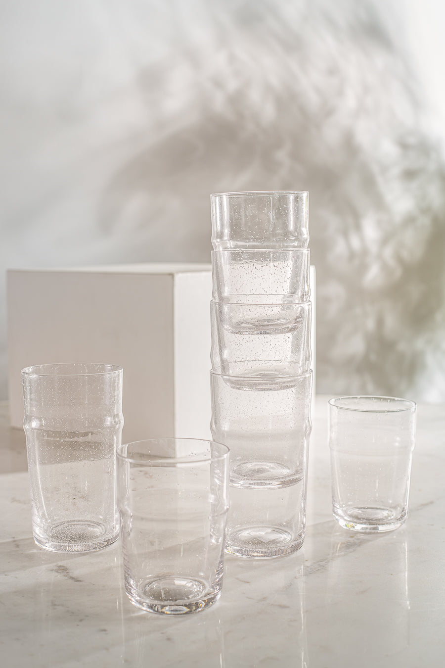 Recycled Glass Clear - Six-pack