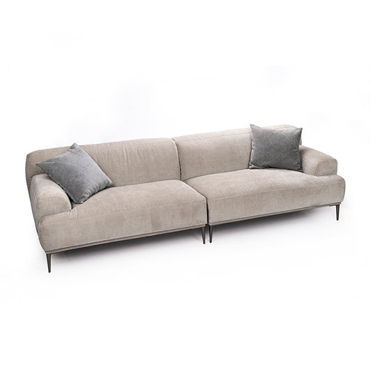 ספה פיבי לייט גריי