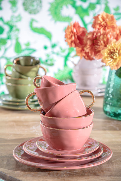 Merlin Espresso Mug Salmon
